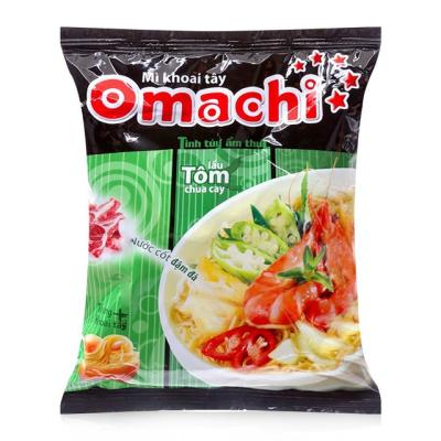 Mì Omachi Tôm Chua Cay 5 Sao Gói 80G
